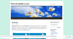 Desktop Screenshot of floradecastillayleon.wordpress.com