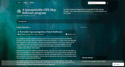 Desktop Screenshot of mygpsmapsoftware.wordpress.com
