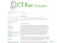 Tablet Screenshot of ctkat2.wordpress.com