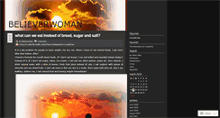 Desktop Screenshot of believerwoman.wordpress.com