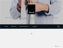 Tablet Screenshot of liminalapparel.wordpress.com