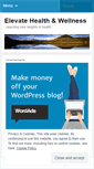 Mobile Screenshot of elevatehealth.wordpress.com
