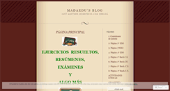 Desktop Screenshot of madaedu.wordpress.com