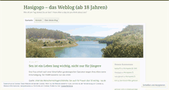 Desktop Screenshot of hasigogo.wordpress.com