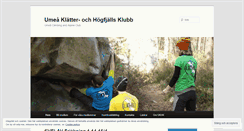 Desktop Screenshot of klatterklubben.wordpress.com