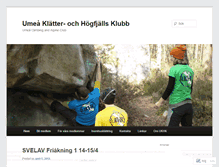 Tablet Screenshot of klatterklubben.wordpress.com