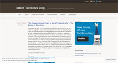 Desktop Screenshot of marcotavolieri.wordpress.com