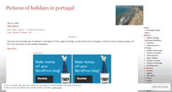Desktop Screenshot of portugalholidayspictures.wordpress.com