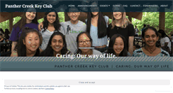 Desktop Screenshot of pckeyclub.wordpress.com
