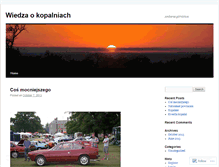Tablet Screenshot of kopalniezwiru.wordpress.com