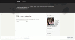 Desktop Screenshot of carolmonteirops.wordpress.com