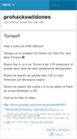 Mobile Screenshot of prohackswildones.wordpress.com