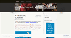 Desktop Screenshot of eburgcommunitykitchen.wordpress.com