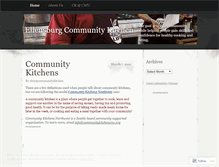 Tablet Screenshot of eburgcommunitykitchen.wordpress.com