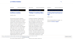 Desktop Screenshot of latorredibabele.wordpress.com