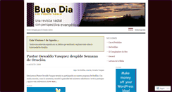 Desktop Screenshot of buendiametapan.wordpress.com
