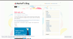 Desktop Screenshot of marhoff.wordpress.com