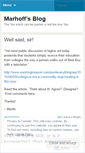 Mobile Screenshot of marhoff.wordpress.com