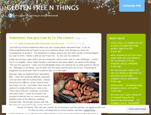 Tablet Screenshot of glutenfreenthings.wordpress.com