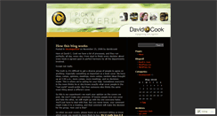 Desktop Screenshot of davidccook.wordpress.com