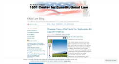 Desktop Screenshot of ohiolaw.wordpress.com