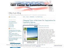 Tablet Screenshot of ohiolaw.wordpress.com