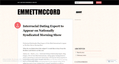 Desktop Screenshot of emmettmccord.wordpress.com