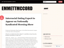 Tablet Screenshot of emmettmccord.wordpress.com