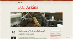 Desktop Screenshot of bcaskins.wordpress.com