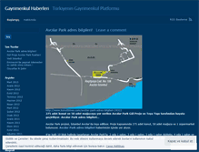 Tablet Screenshot of gayrimenkulhaberleri.wordpress.com