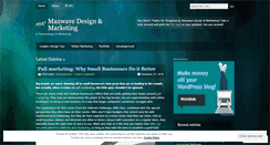 Desktop Screenshot of maxwave10.wordpress.com