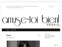 Tablet Screenshot of amusetoibien.wordpress.com