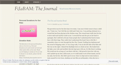 Desktop Screenshot of jasminesrace.wordpress.com