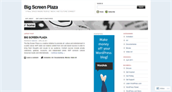 Desktop Screenshot of bigscreenplaza.wordpress.com