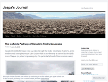 Tablet Screenshot of jaspasjourney.wordpress.com