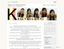 Tablet Screenshot of kellynology.wordpress.com