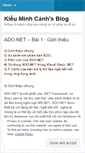 Mobile Screenshot of minhcanhdn0704.wordpress.com