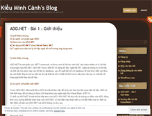 Tablet Screenshot of minhcanhdn0704.wordpress.com