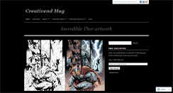 Desktop Screenshot of creativend.wordpress.com