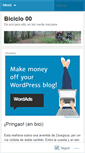 Mobile Screenshot of biciclo00.wordpress.com