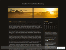 Tablet Screenshot of heartlandbowhunter.wordpress.com