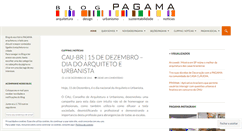 Desktop Screenshot of pagamaarquitetura.wordpress.com