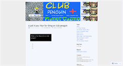 Desktop Screenshot of clubpenguincazmo.wordpress.com