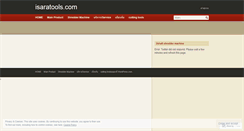 Desktop Screenshot of isaratool.wordpress.com