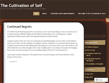 Tablet Screenshot of cultivateself.wordpress.com