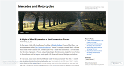 Desktop Screenshot of mercedesandmotorcycles.wordpress.com