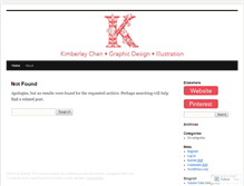 Tablet Screenshot of kimberleychen.wordpress.com