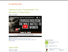 Tablet Screenshot of gendertrender.wordpress.com