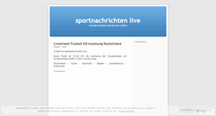 Desktop Screenshot of livesport2010.wordpress.com