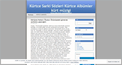 Desktop Screenshot of kurtcesarkisozleri.wordpress.com